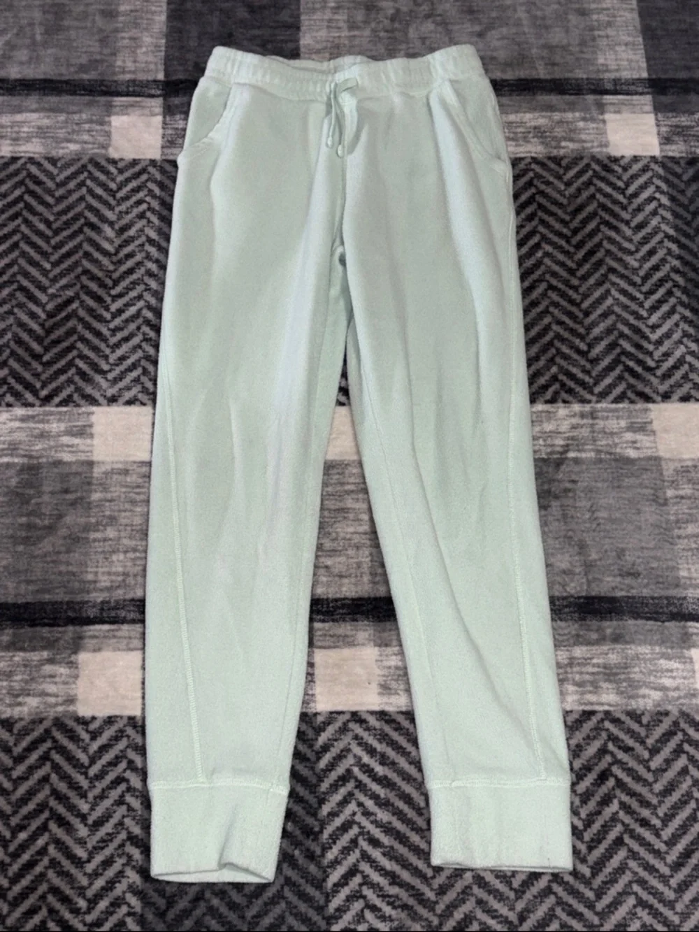 tek gear Pale Mint Green Hoodie & Jogger Set - Kids Cozy Matching Outfit